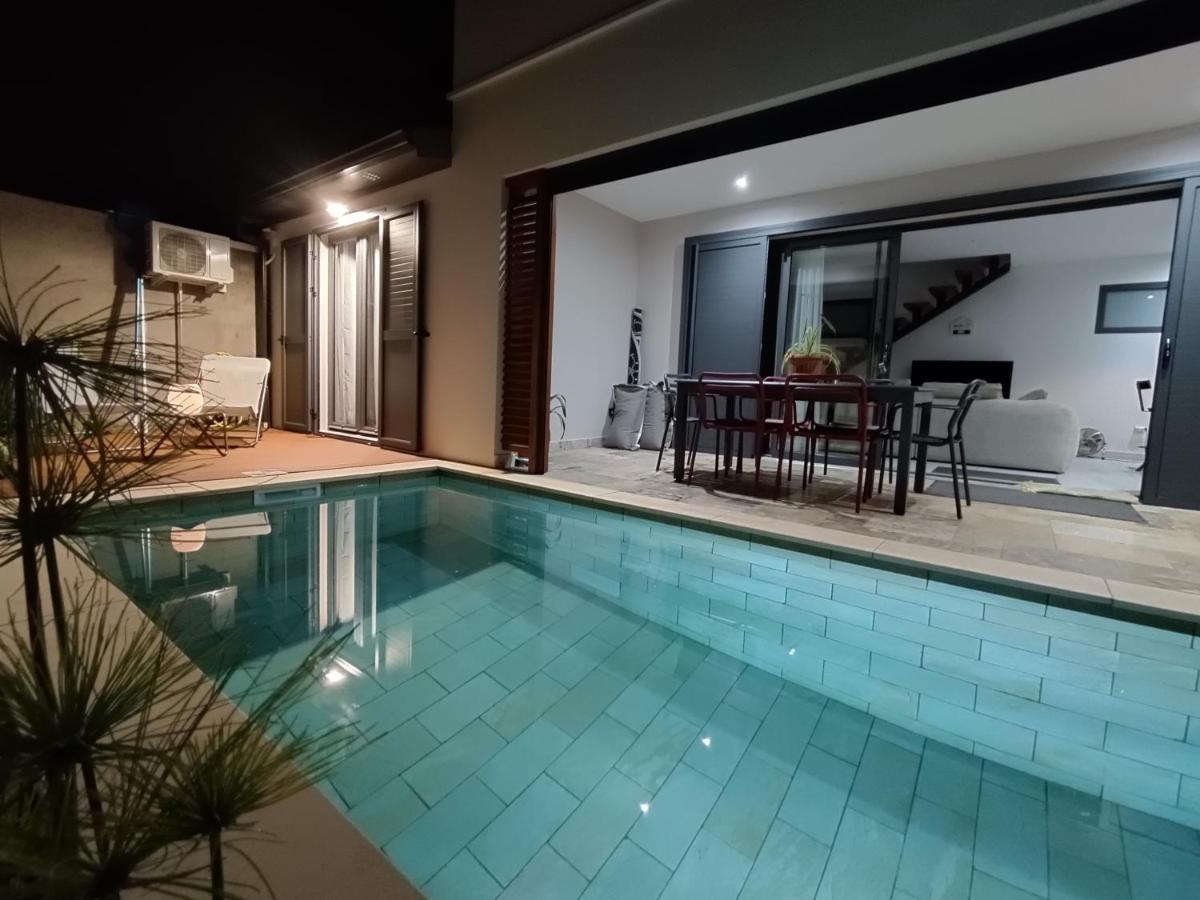 Villa O'Lhaya Piscine Pivee Saint-Joseph Bagian luar foto