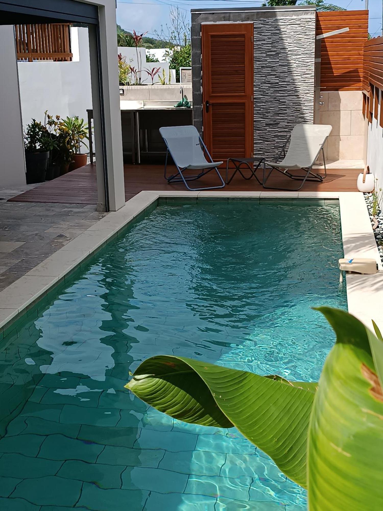 Villa O'Lhaya Piscine Pivee Saint-Joseph Bagian luar foto