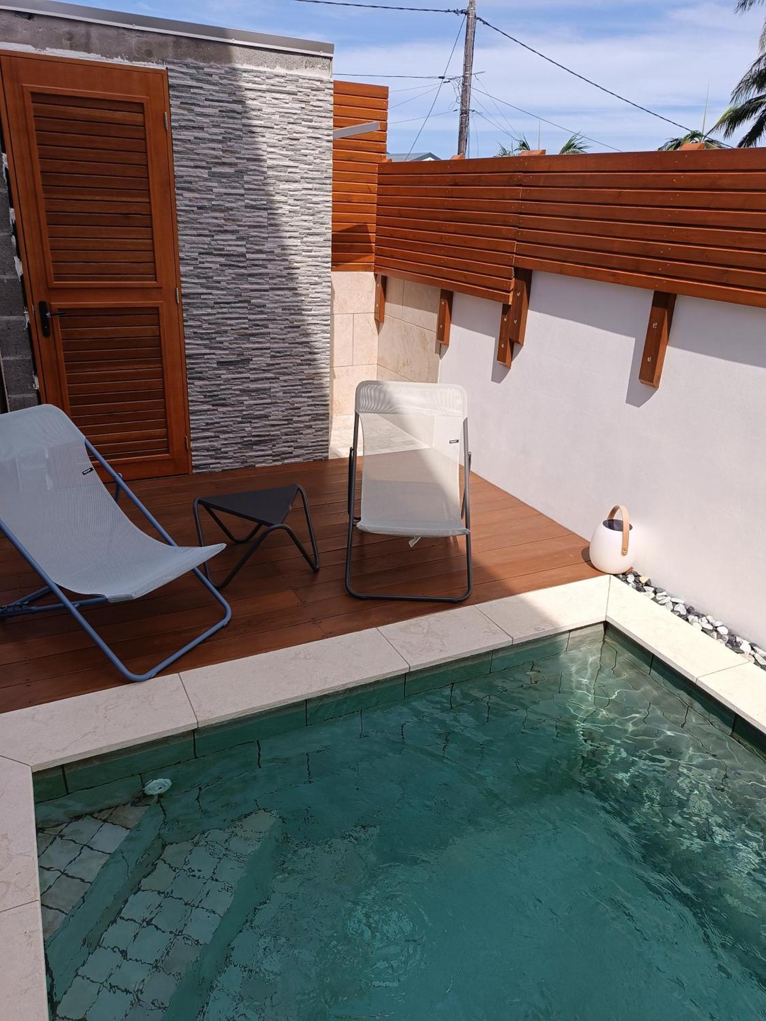Villa O'Lhaya Piscine Pivee Saint-Joseph Bagian luar foto