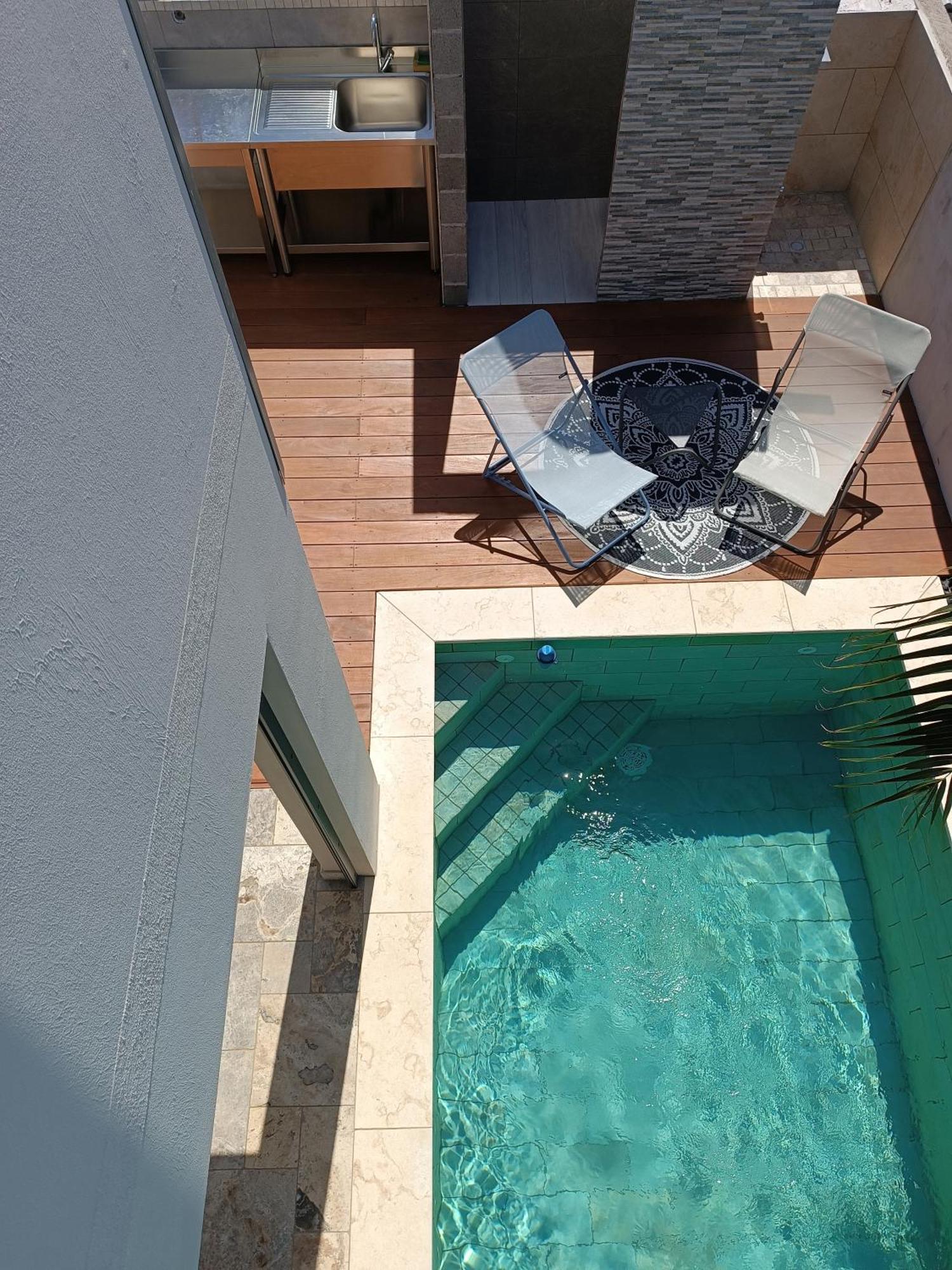 Villa O'Lhaya Piscine Pivee Saint-Joseph Bagian luar foto