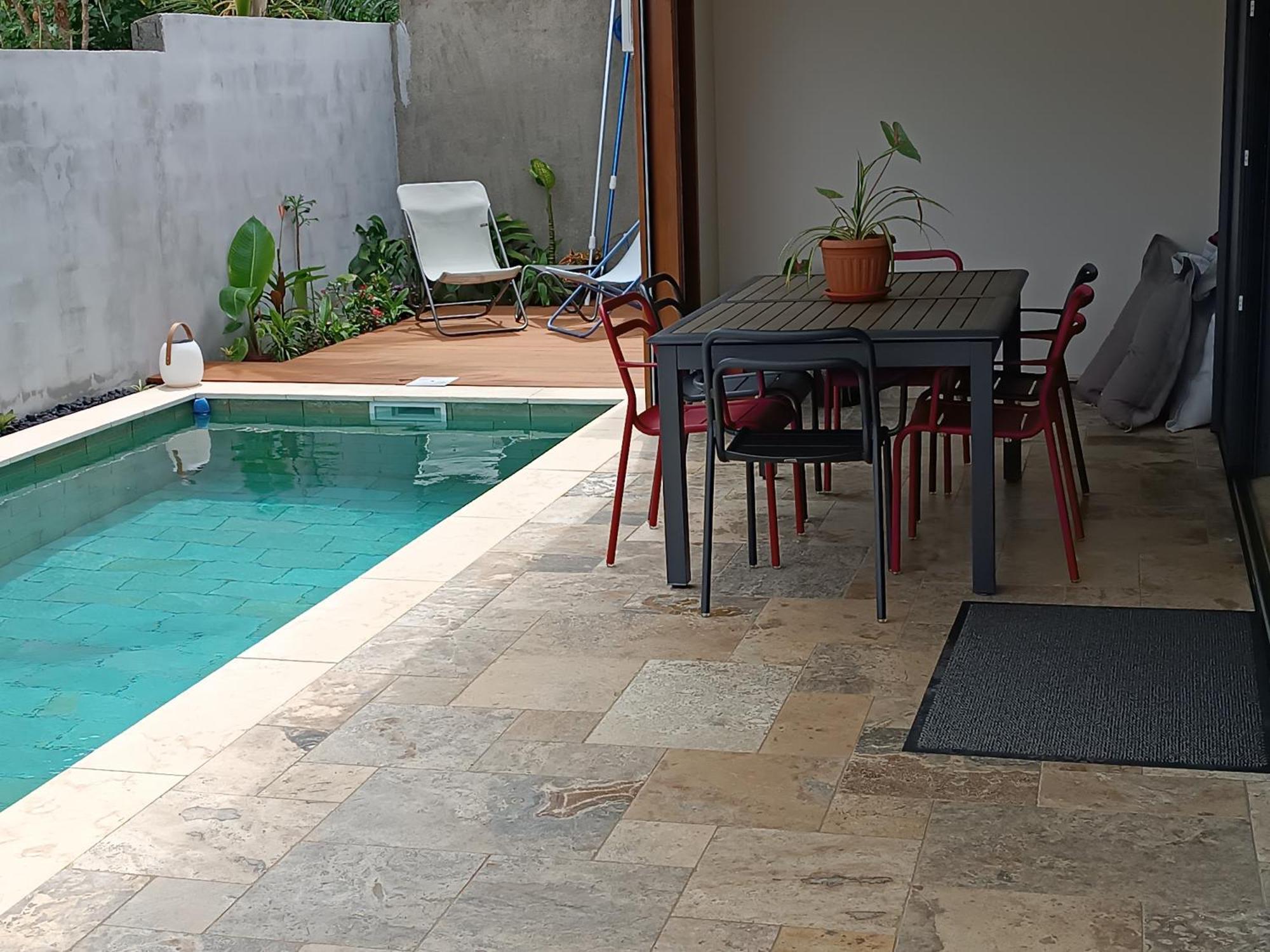 Villa O'Lhaya Piscine Pivee Saint-Joseph Bagian luar foto