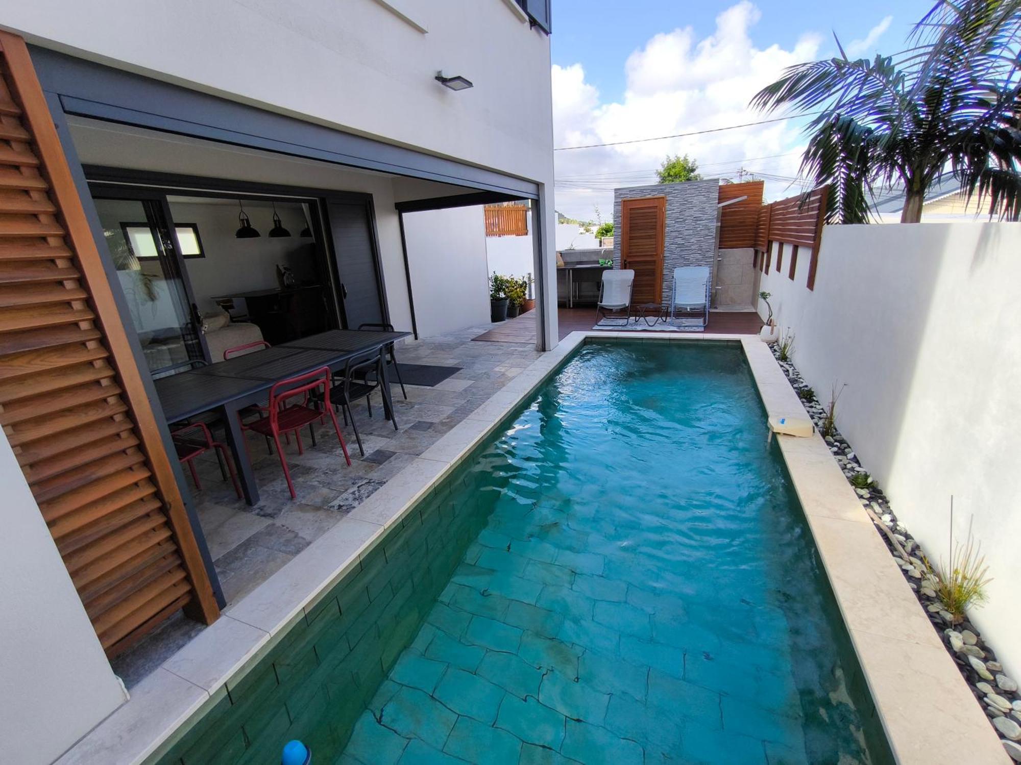 Villa O'Lhaya Piscine Pivee Saint-Joseph Bagian luar foto
