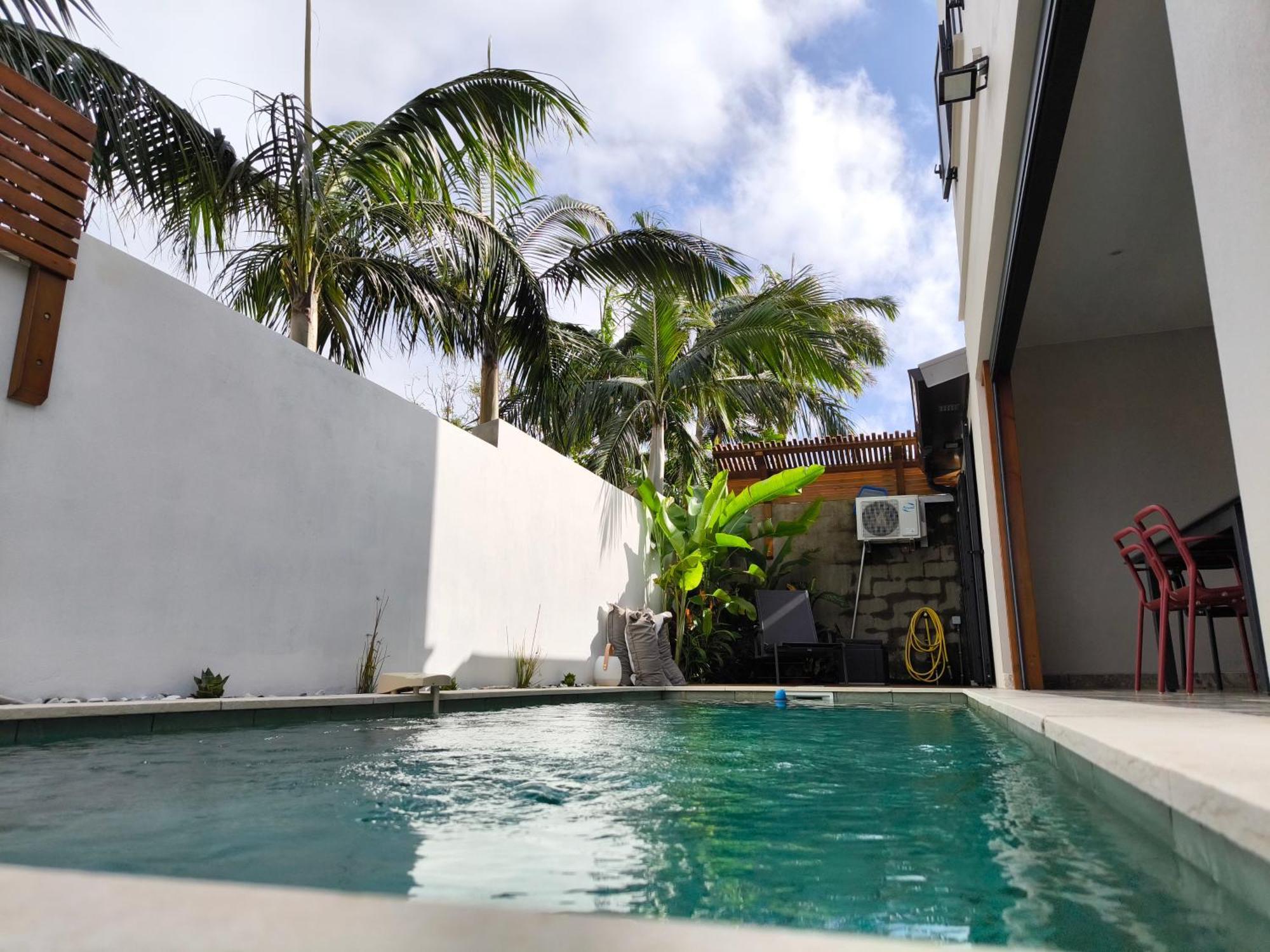 Villa O'Lhaya Piscine Pivee Saint-Joseph Bagian luar foto