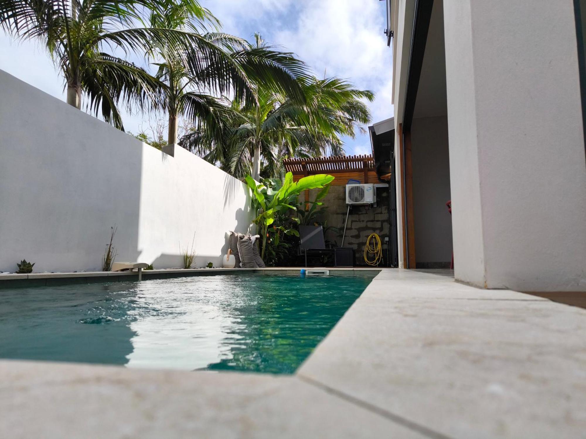 Villa O'Lhaya Piscine Pivee Saint-Joseph Bagian luar foto
