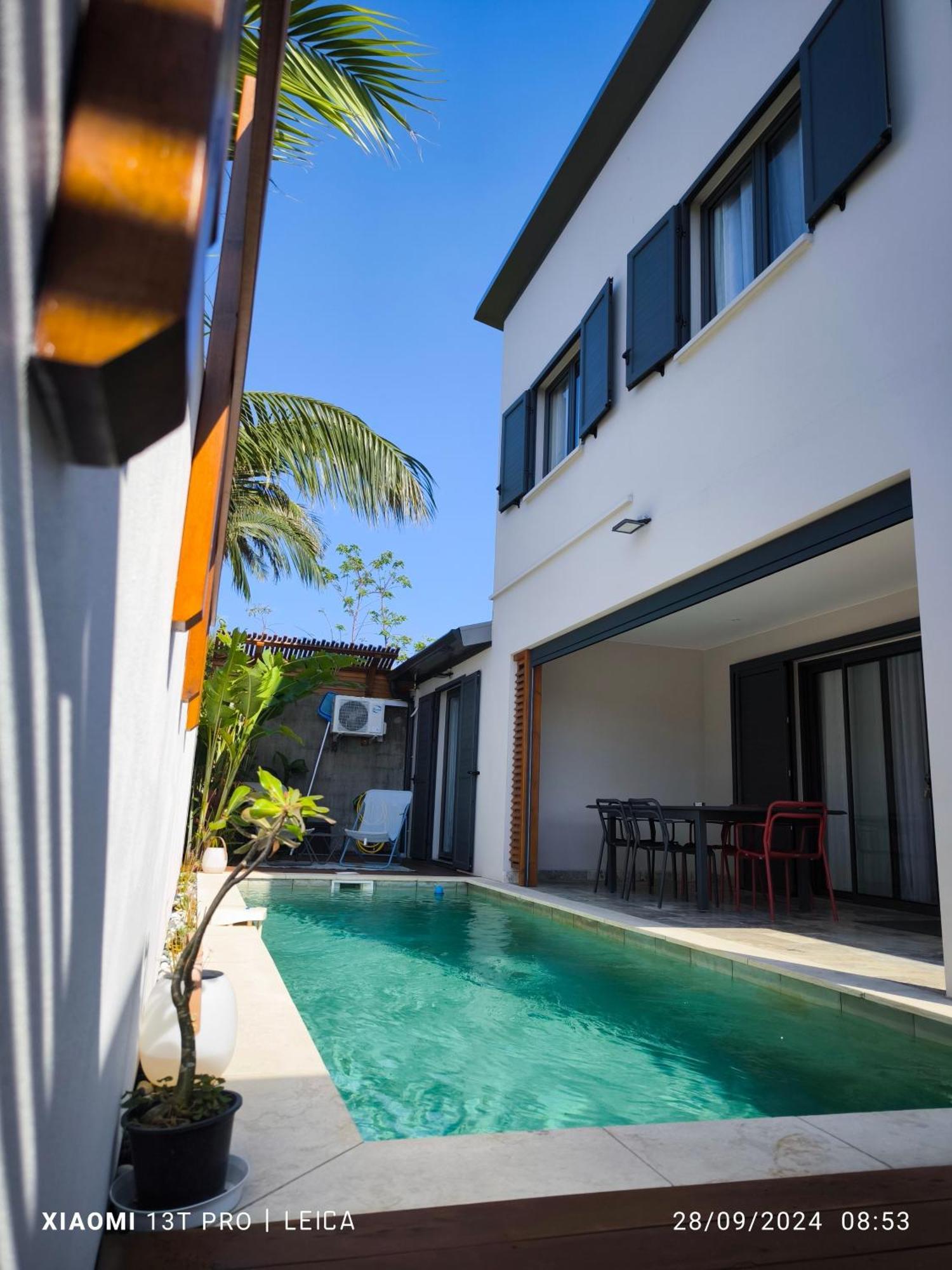 Villa O'Lhaya Piscine Pivee Saint-Joseph Bagian luar foto