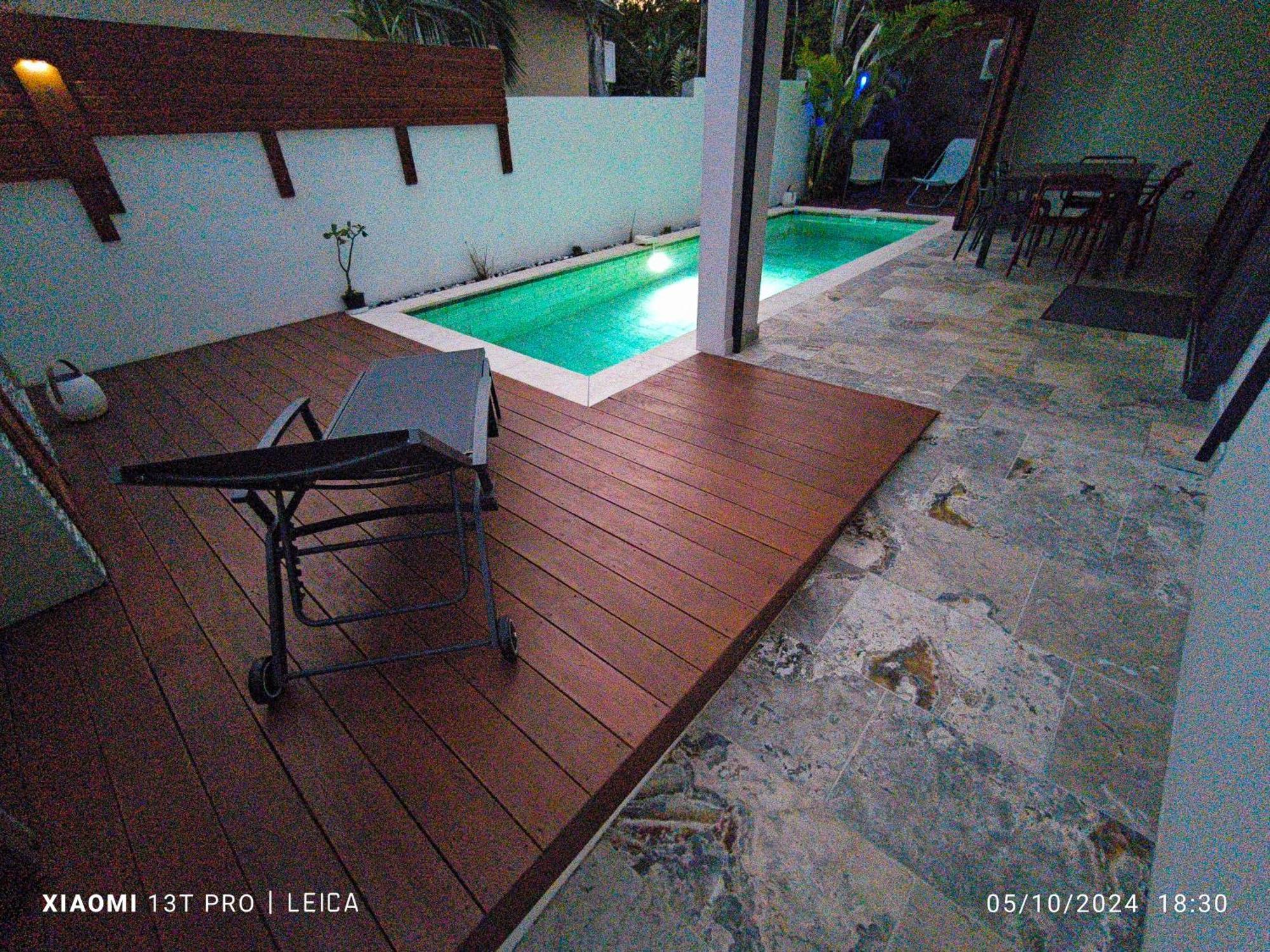 Villa O'Lhaya Piscine Pivee Saint-Joseph Bagian luar foto