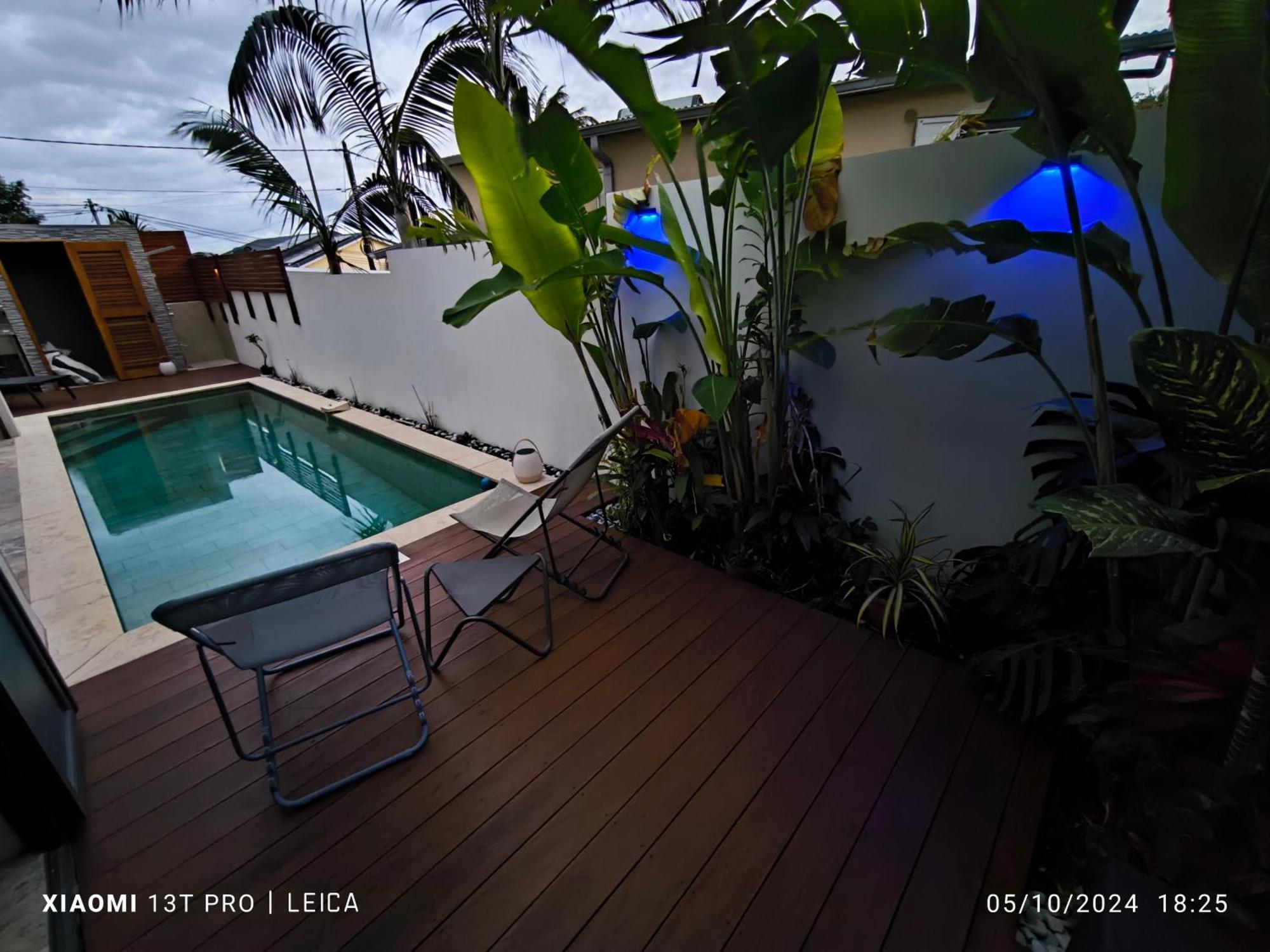Villa O'Lhaya Piscine Pivee Saint-Joseph Bagian luar foto